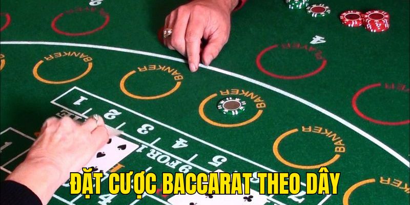 Đặt cược game bài baccarat theo dây